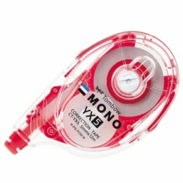 Tombow Pencil Correction Tape 5mm MONO YX (Stable Flat Body) Refill Type 12m 1 Piece CT-YX5