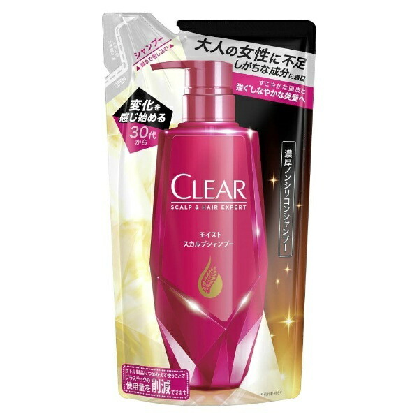 Clear Moist Scalp Shampoo Refill 300g