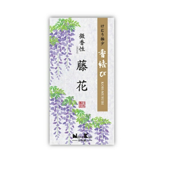 Nippon Kodo Kōmusubi Lightly Scented Wisteria Blossom Rose Pack 110g