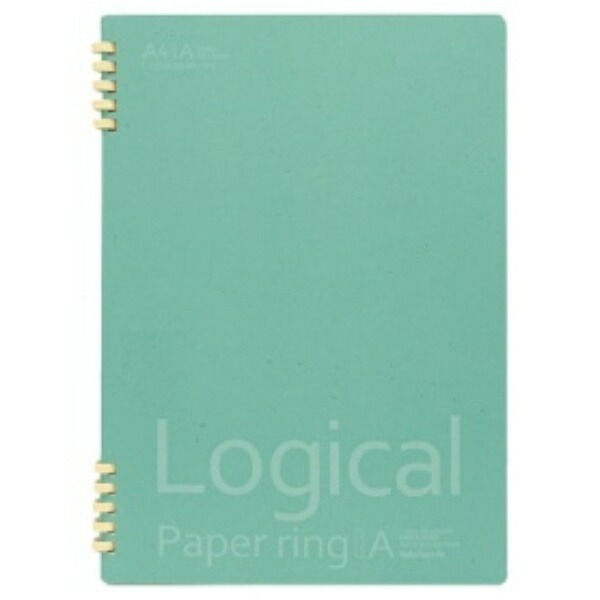 Nakabayashi Logical Paper Ring Notebook, A4 Size, A-ruled/7mm NW-A405A