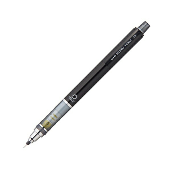 Mitsubishi Pencil Kurutoga 0.3 Automatic Lead Rotation Mechanism Black M34501P.24