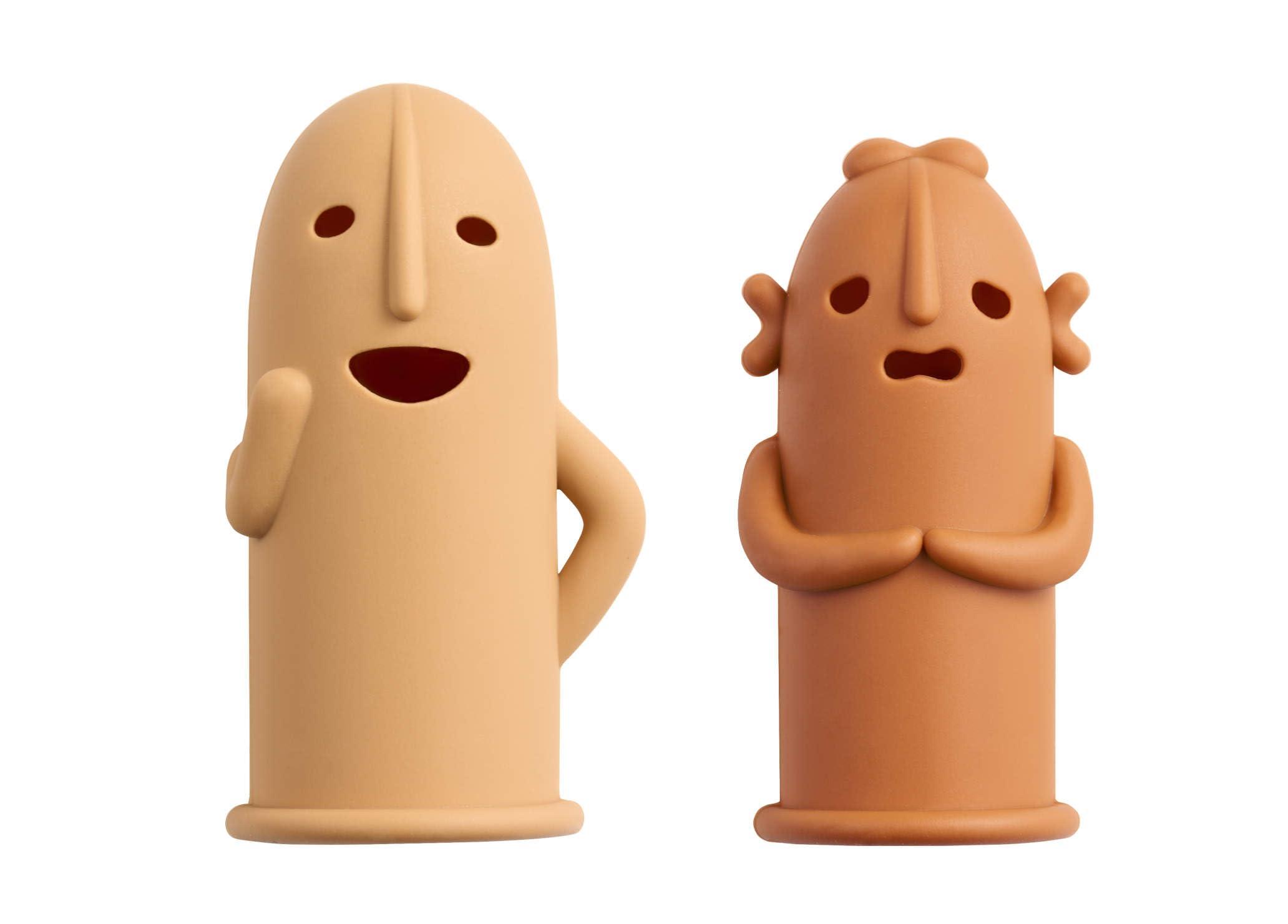 Lion Office Supplies Haniwa-Style Finger Socks Hani Socks Part 3 2-Pack HA-209