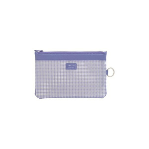 Rihitorabu Pouch Mesh Case Zipper Case B6S Blue Violet F244Ba