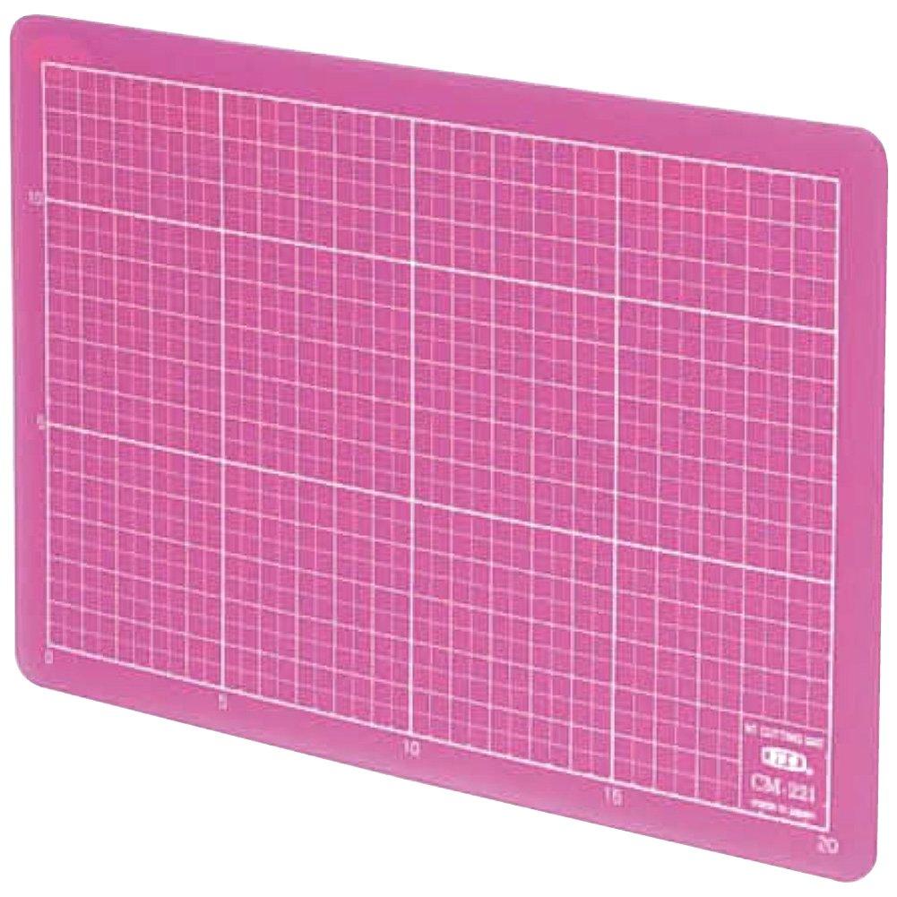 NT Cutter Mat Olefin Resin A5 Clear Red CM-22i-R
