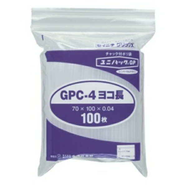 Produced by Nippon Co., Ltd. Unipack GPC-4 Landscape Orientation 0.04 × 70 × 100 mm 100 sheets per pack
