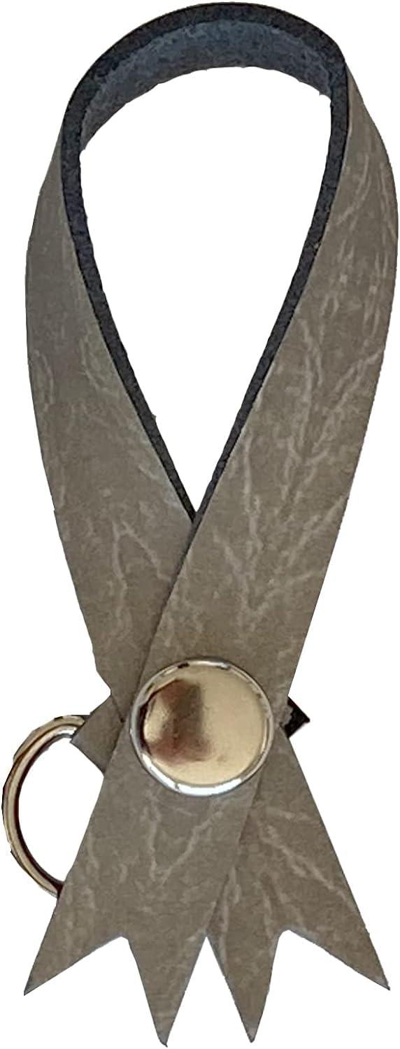 [Yoshio] Antique Reflector Series Leather Style Ribbon Gold Free Size