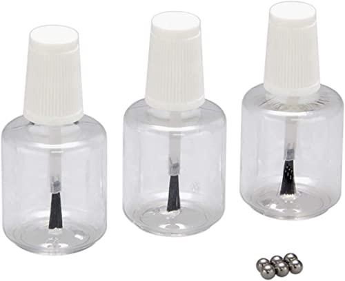 Wave Finish Products Series Plastic Bottle with Brush Thick Bottle/Large Brush Plastic Model Painting Tool OF-086