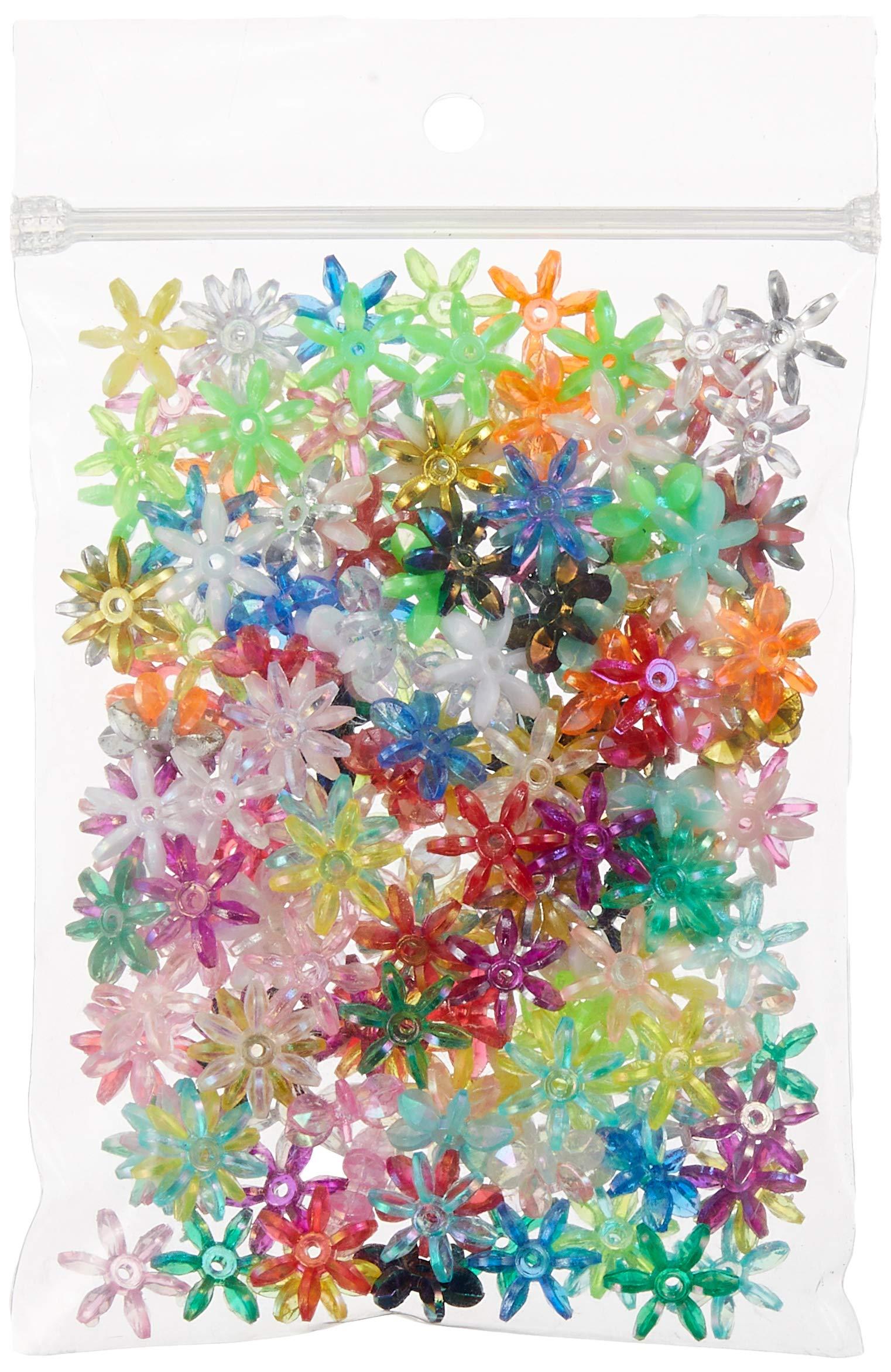 Shimamura Flower Beads 200-Piece Deluxe DX 14mm MIX ASH-FL14-MIX