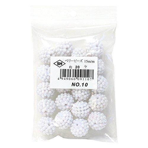 Shimamura Berry Beads 20-Piece DX 15mm Aurora ASH-BL15-10