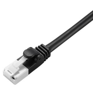 ELECOM LAN Cable CAT6 1m Snag-Resistant Connector Simple Packaging RoHS Directive Compliant Black LD-GPT/BK1/RS