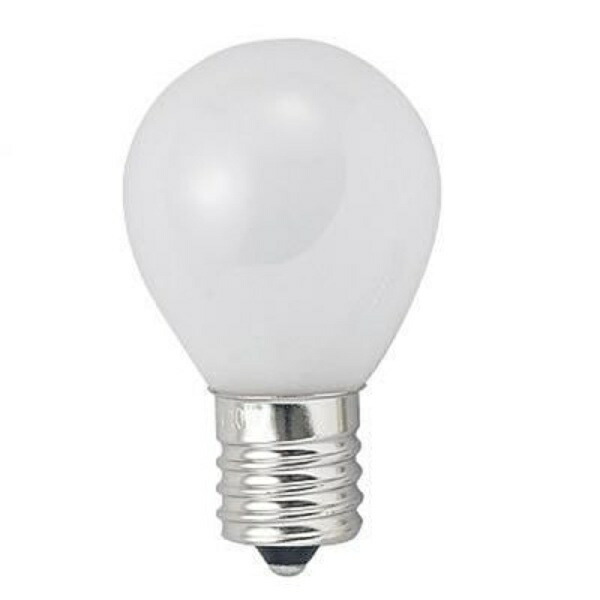 YAZAWA Krypton Mini Lamp 40W Type E17 Base Frosted KS351736F YAZAWA