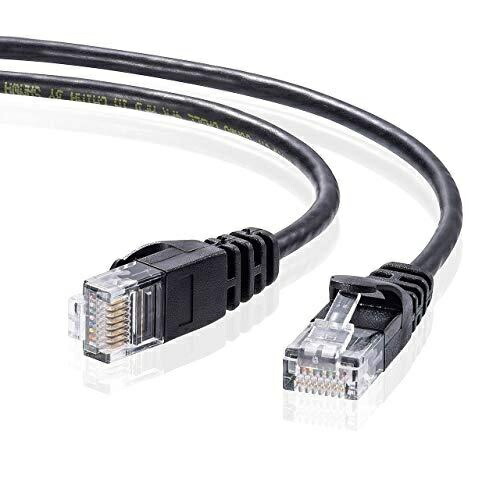 Sanwa Supply Category 6 Ultra-Thin LAN Cable 2m Black LA-SL6-02BK