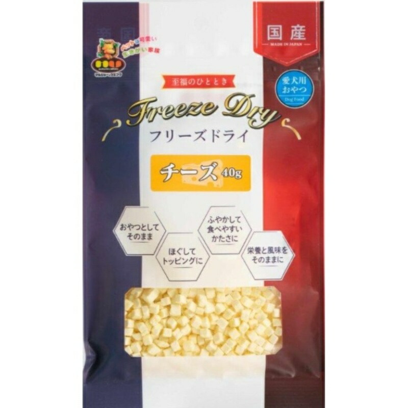 Marujo & Uefuku Freeze-Dried Cheese 40g