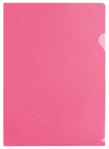 King Jim Clear Holder Recycled Single Color 10-Pack A4 Vertical Red 735R10-R