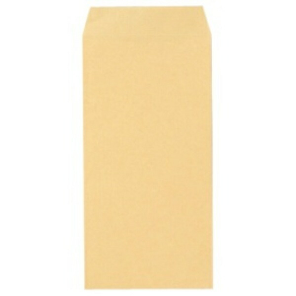 Kotobuki-do FSC Kraft Envelope Long 3 70g/m² No Postage Frame 523 1 Pack (100 Sheets)