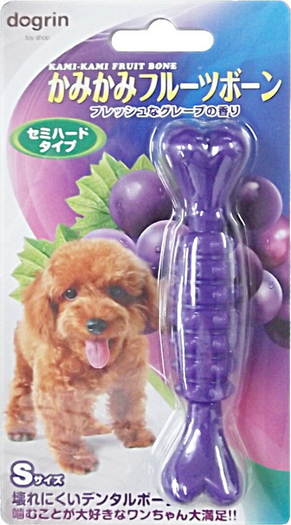 Super Cat Chewable Fruit Bone S Grape