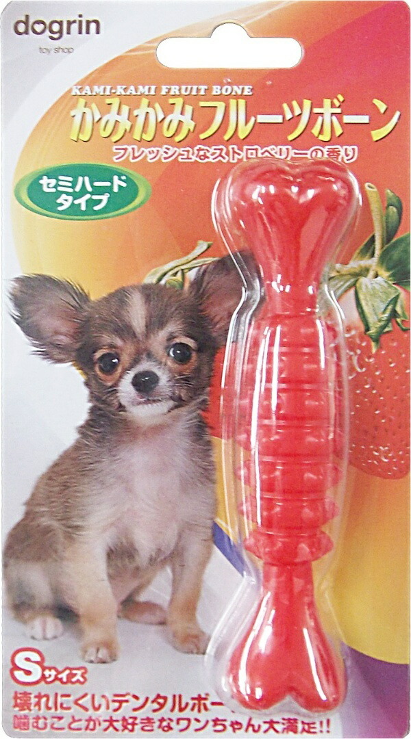 Super Cat Chewable Fruit Bone S Strawberry