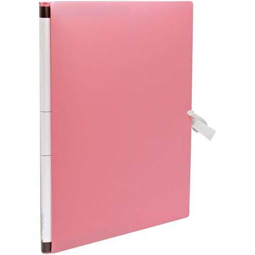 Sekisei File Expandable File PP Cover 2-Hole A4 Vertical Pink AE-1250-21