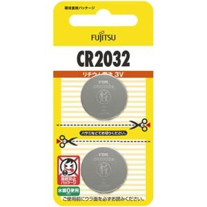 Fujitsu Lithium Coin Battery 3V 2-Pack CR2032C(2B)N 1 piece only