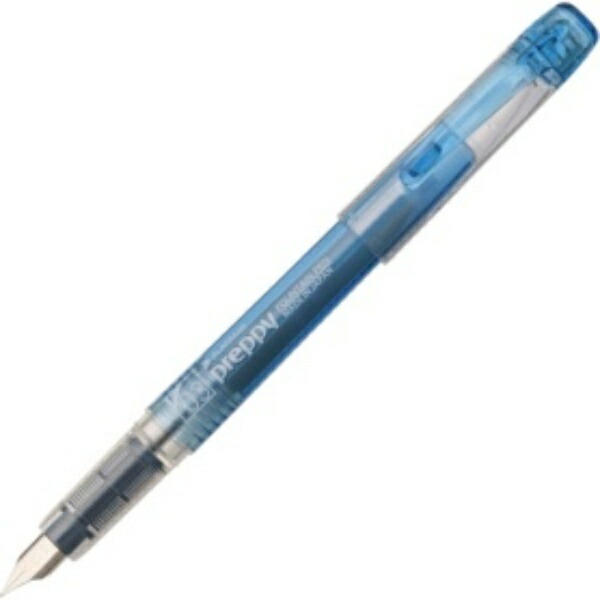 Platinum Preppy Fountain Pen, Fine Nib, Blue-Black