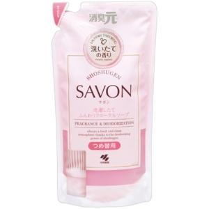 Deodorizer SAVON Freshly Laundered Fluffy Floral Soap Scent Air Freshener For Rooms & Toilets Refill Placement Type 400ml