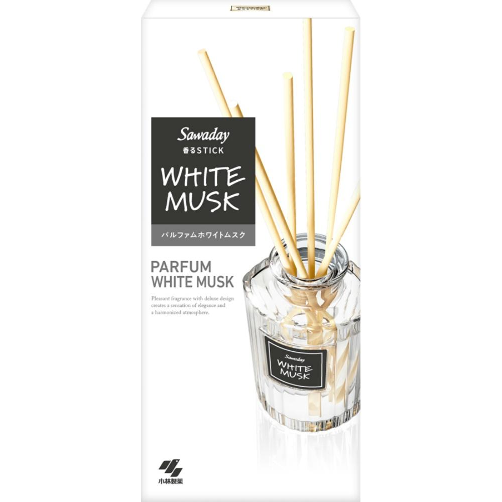 Sawadee Fragrant Stick Parfum White Musk 70mL [ Kobayashi Pharmaceutical ] Air Freshener Room Fragrance