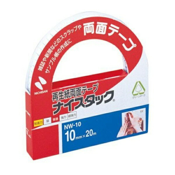 Nichiban Double-Sided Tape Nice Tack (General) 10mm x 20m NW-10