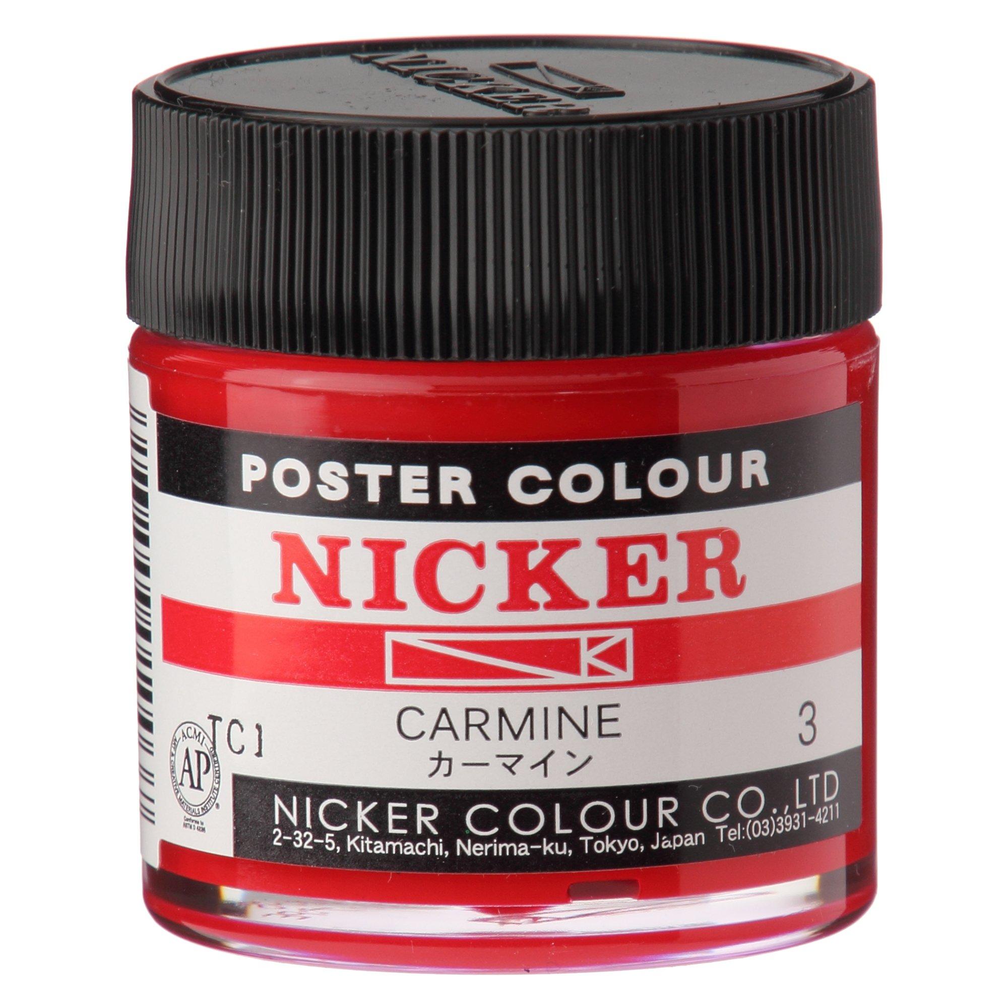 Nicker Paints Poster Colors Standard Colors Single Color 40mL  64 Colors Total