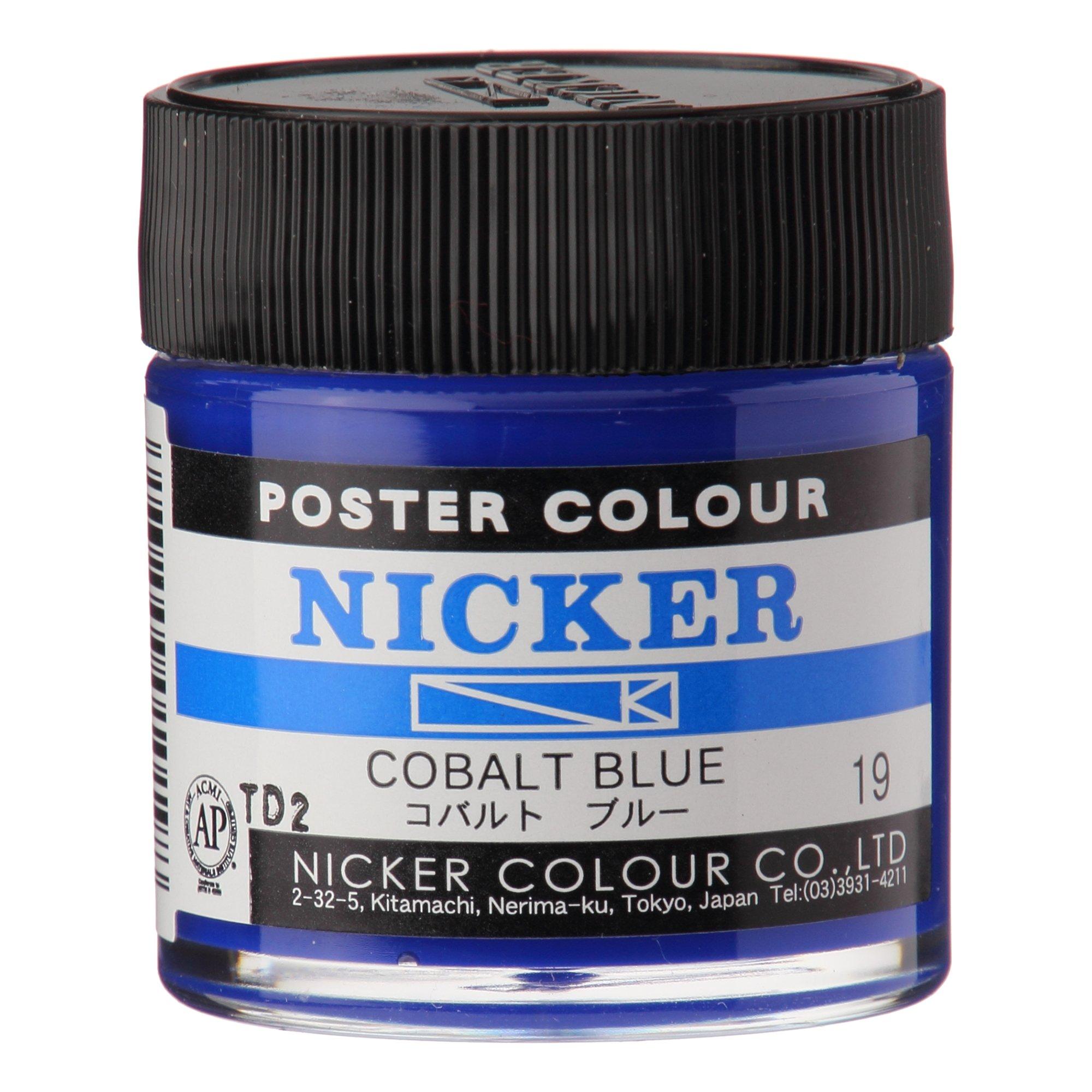 Nicker Paints Poster Colors Standard Colors Single Color 40mL  64 Colors Total