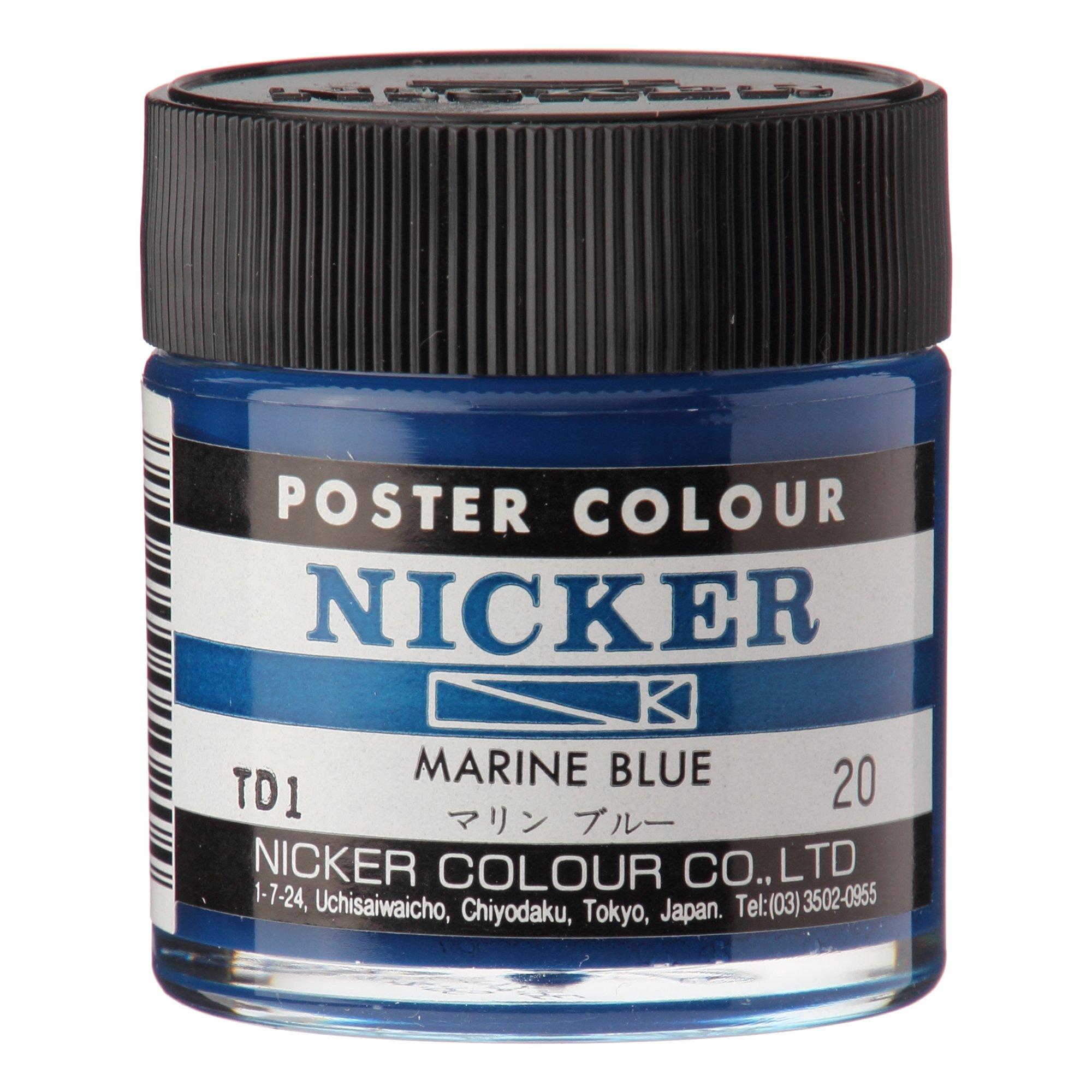 Nicker Paints Poster Colors Standard Colors Single Color 40mL  64 Colors Total