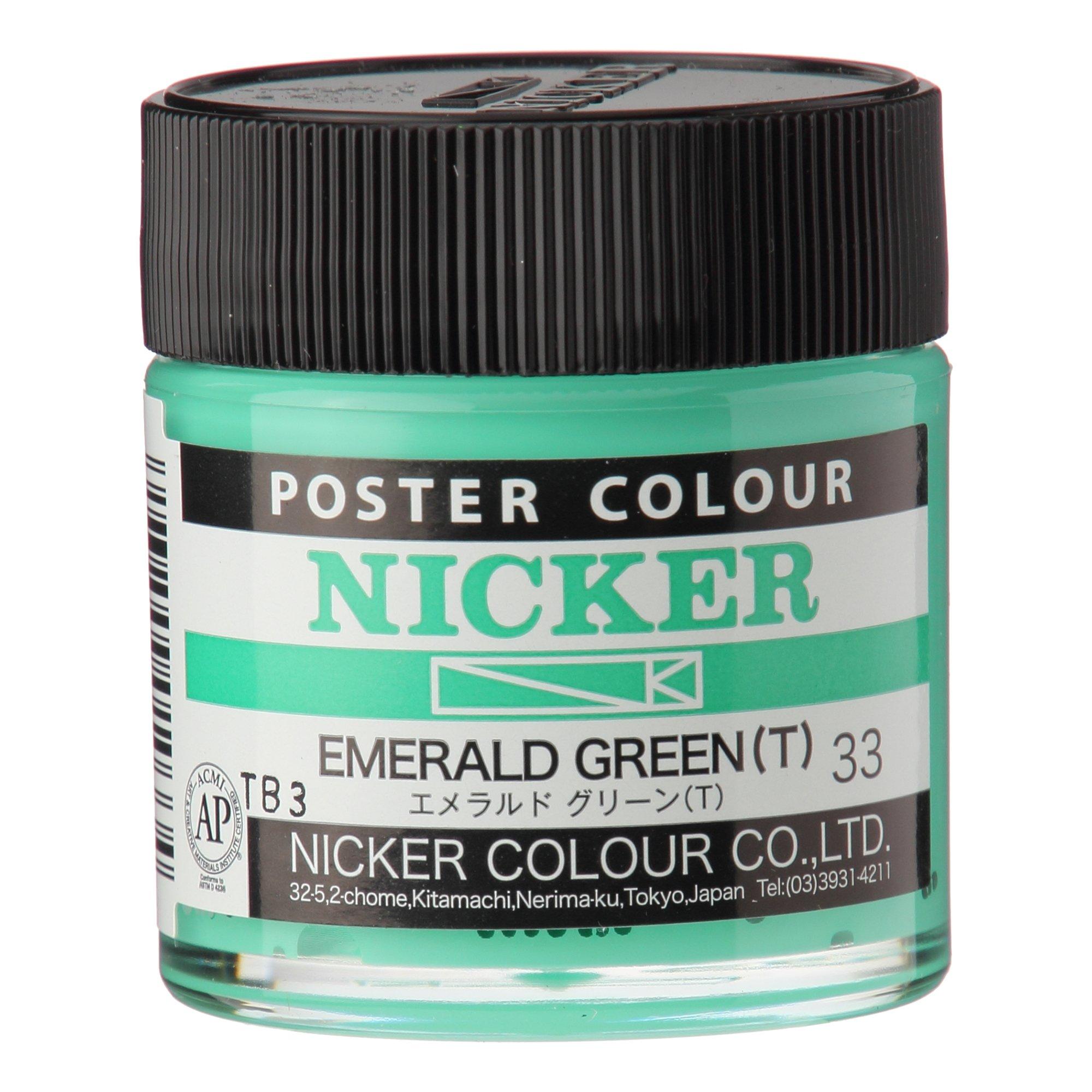 Nicker Paints Poster Colors Standard Colors Single Color 40mL  64 Colors Total