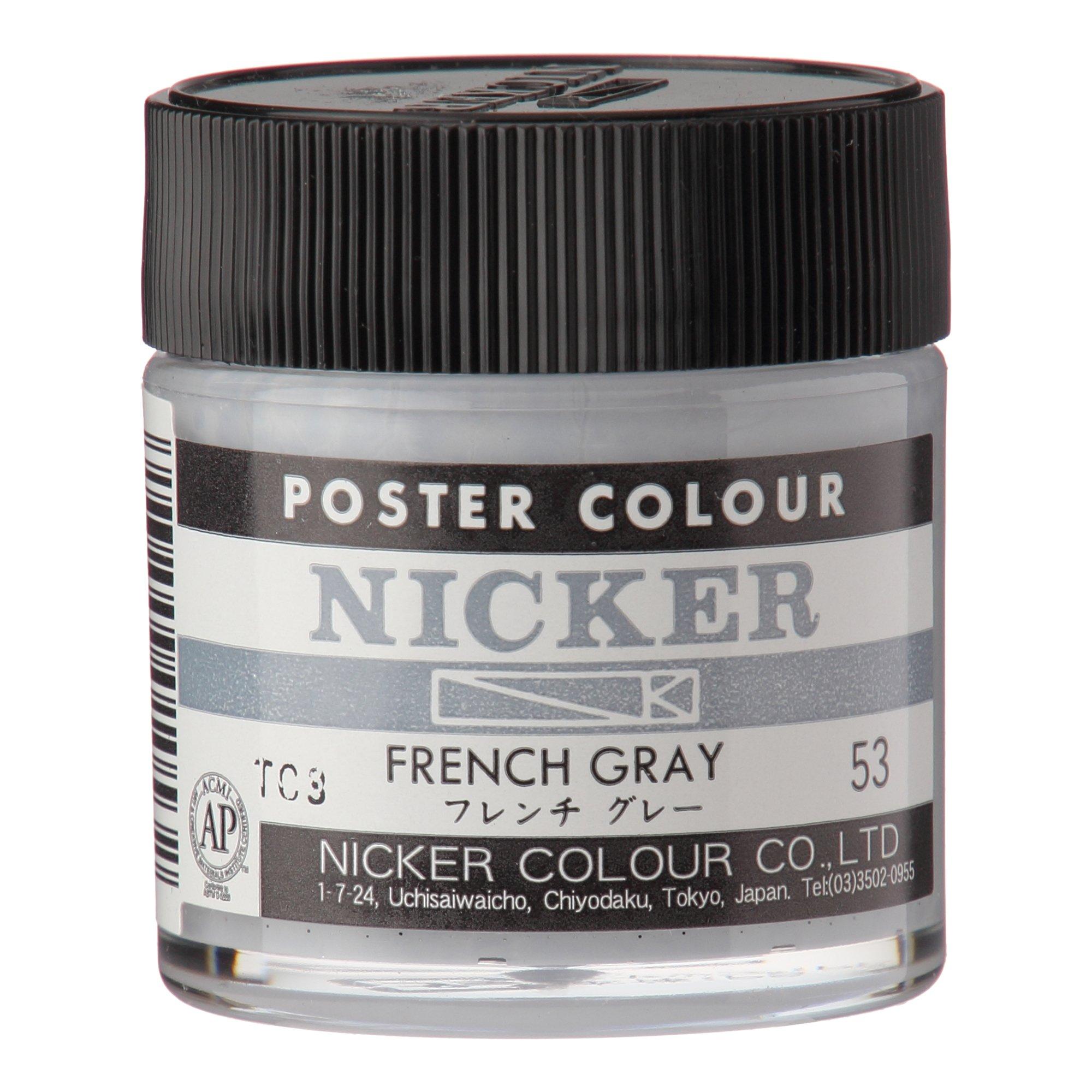 Nicker Paints Poster Colors Standard Colors Single Color 40mL  64 Colors Total
