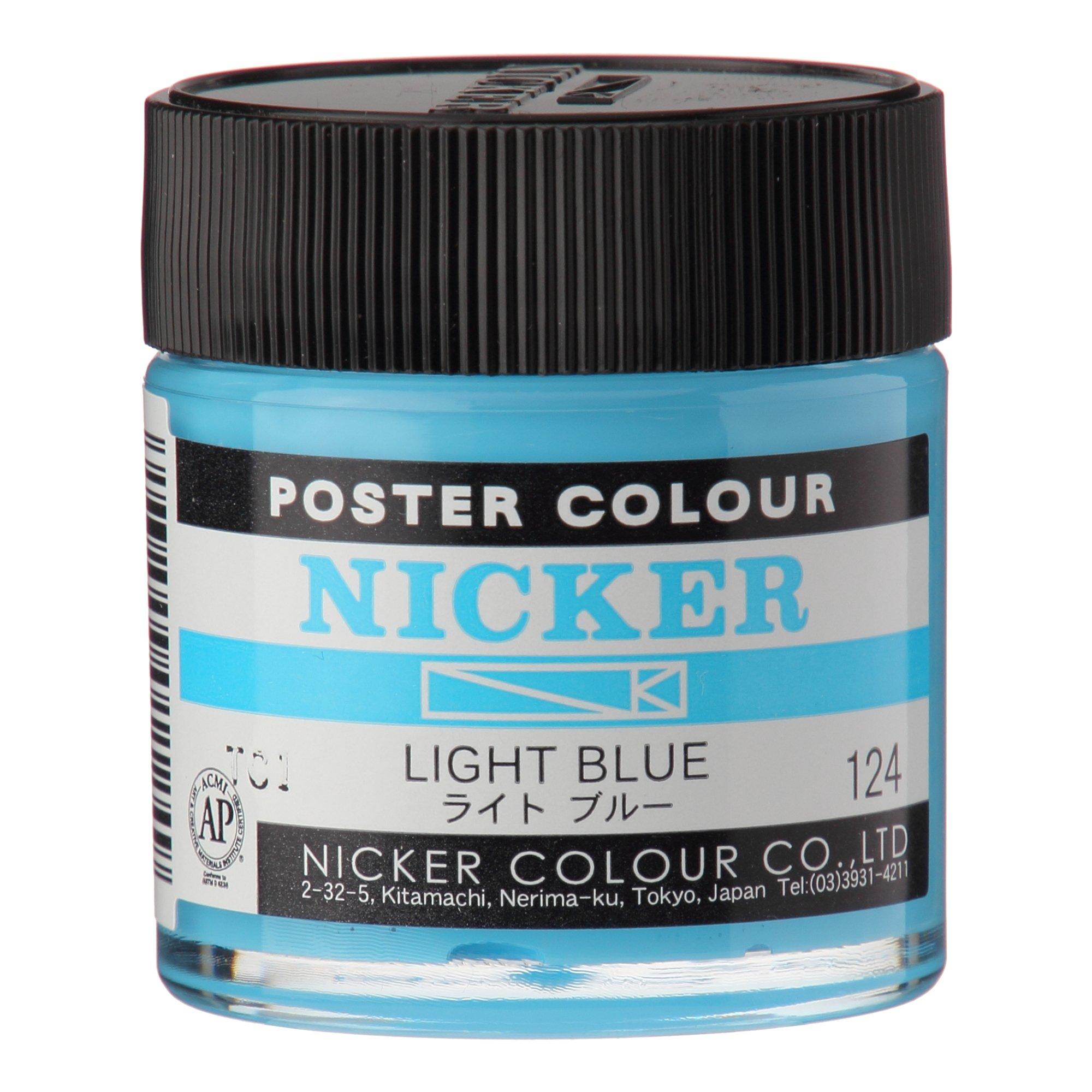 Nicker Paints Poster Colors Standard Colors Single Color 40mL  64 Colors Total