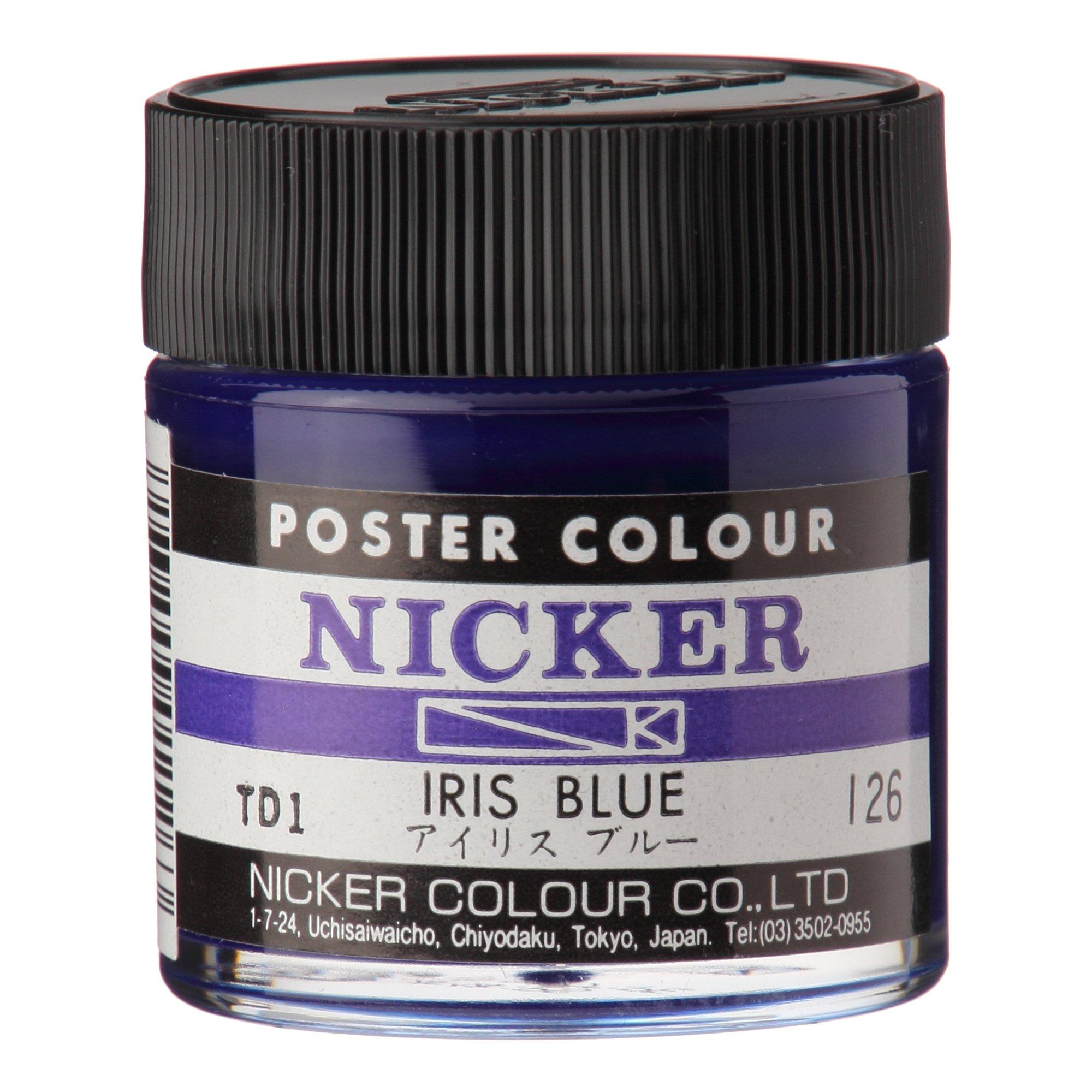 Nicker Paints Poster Colors Standard Colors Single Color 40mL  64 Colors Total
