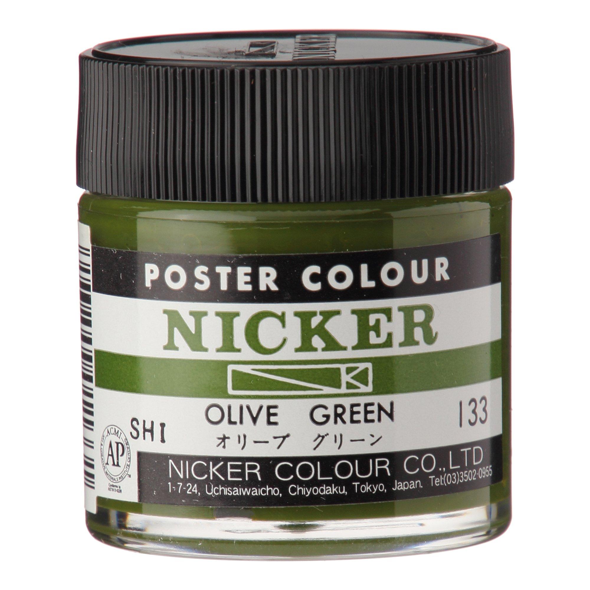 Nicker Paints Poster Colors Standard Colors Single Color 40mL  64 Colors Total