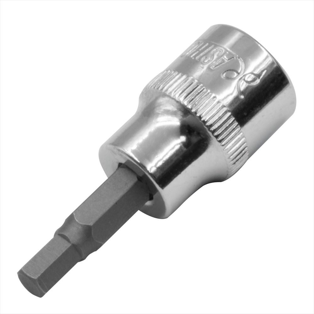 AP 3/8DR Bit Socket HEX5 Socket Bit Hexagon Hex 6-Point Millimeter Bit Socket HEX 5mm Short
