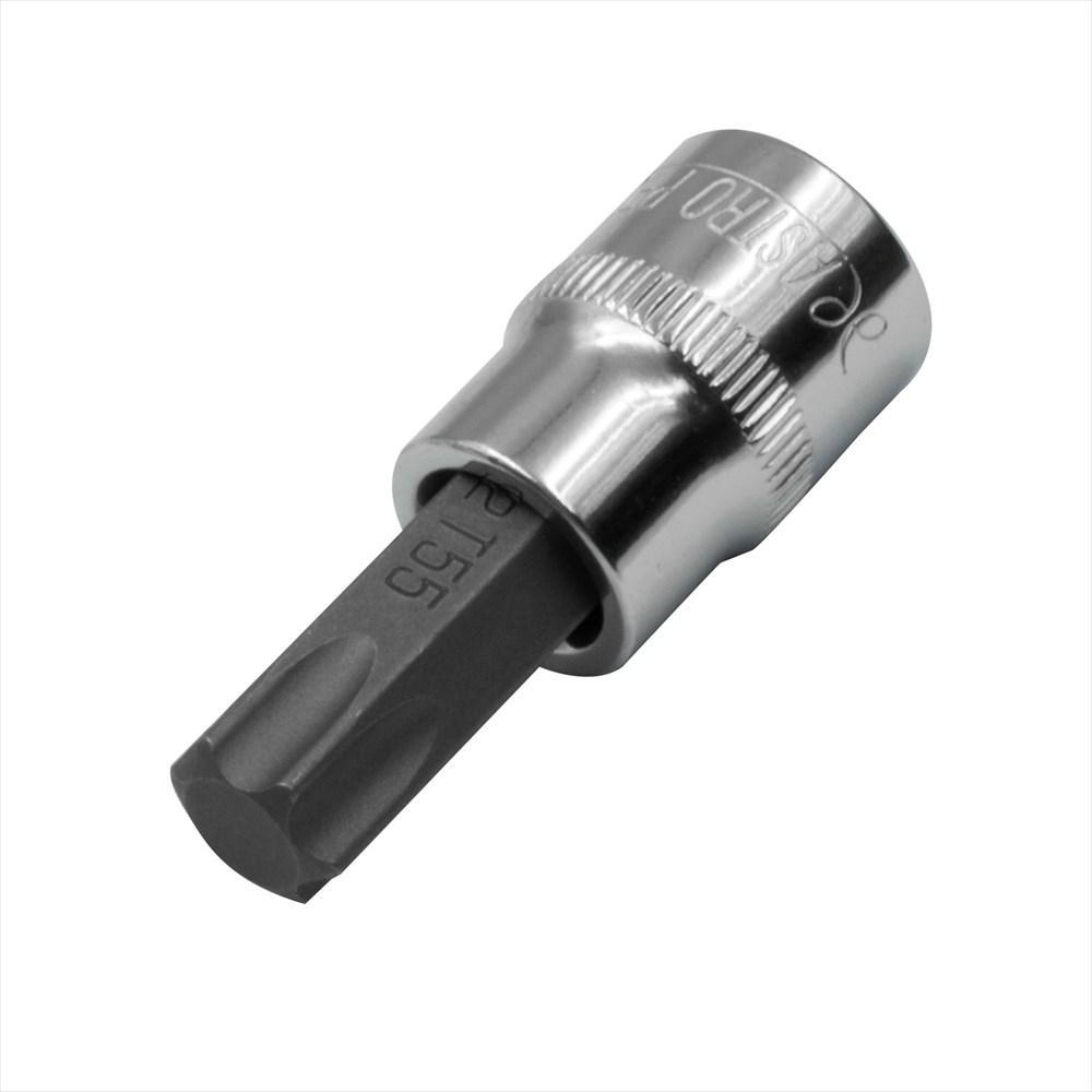 Astro Products 3/8DR Bit Socket Hex Lobe T55 Socket Bit Star-Shaped Flower-Shaped Short Bit Socket Special Special Screw