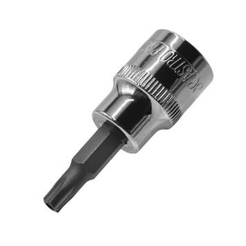 Astro Products 3/8DR Bit Socket Tamper-Resistant Hex Lobe T27 Star-Shaped Flower-Shaped Special Special Screw Tool DIY Maintenance Hand Tool Maintenance Manual Tool Tamper-Resistant Repair
