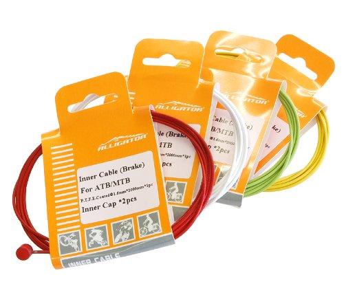 ALLIGATOR ATB/MTB Brake Inner Cable (P.T.F.E. Coated) Red (RD) φ1.6mm × 2000mm 1 Piece