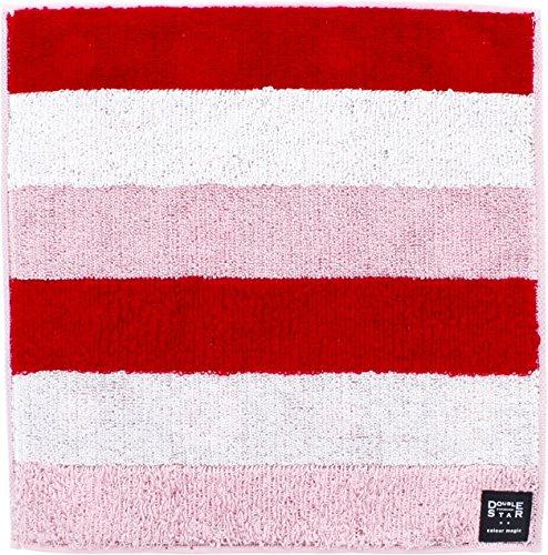 Kusunohashi Monori Colour Magic Towel Handkerchief Berry Mousse/Pink (25×25cm・100% Cotton) 1-65435-86-P