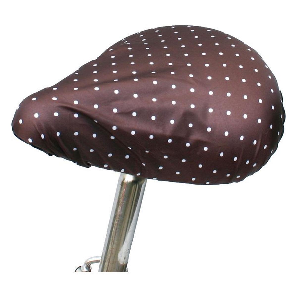 MARUTO Fashion Saddle Cover Polka Dot Brown SC-MT