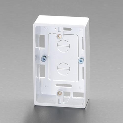 [For Malls] Switch Box (Single-gang / White)