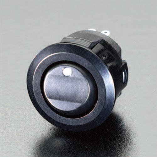 ESCO 125V/10A LED Lamp Rocker Switch Green EA940DH-25