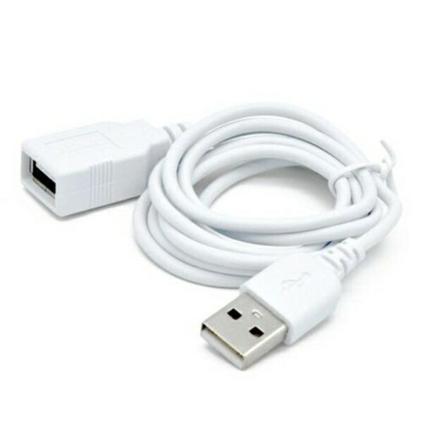 Japan Trust Technology Charging & Communication USB Extension Cable 1m White JSC-014WH