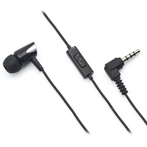 Japan Trust Technology Single-Ear Hands-Free Earphone with Microphone and Remote Control (Black) JSC-048BK