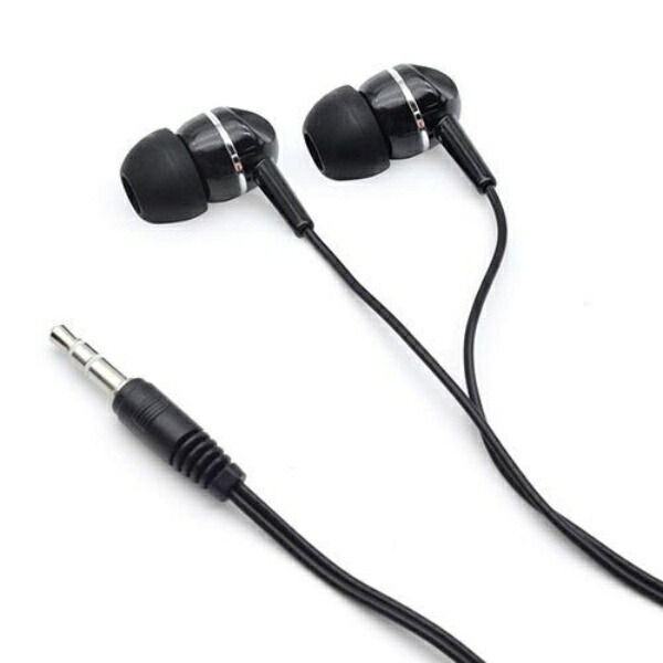 Japan Trust Technology Sealed Canal-Type Stereo Earphones Bass-Focused Type JSC-050 (Black)