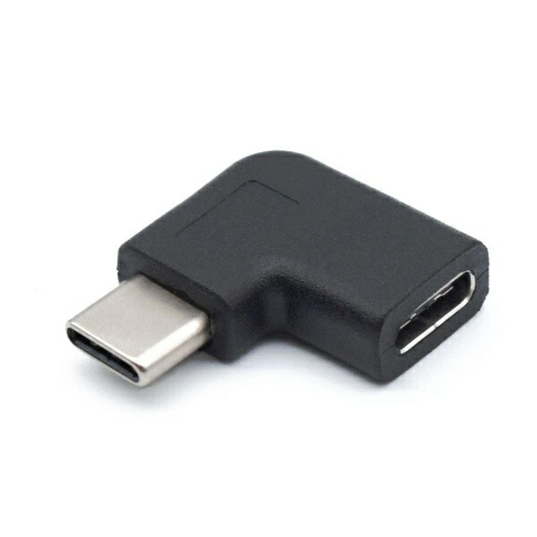Type-C L-Shaped Adapter Connector Right Angle L-Shape TCTC02-BK