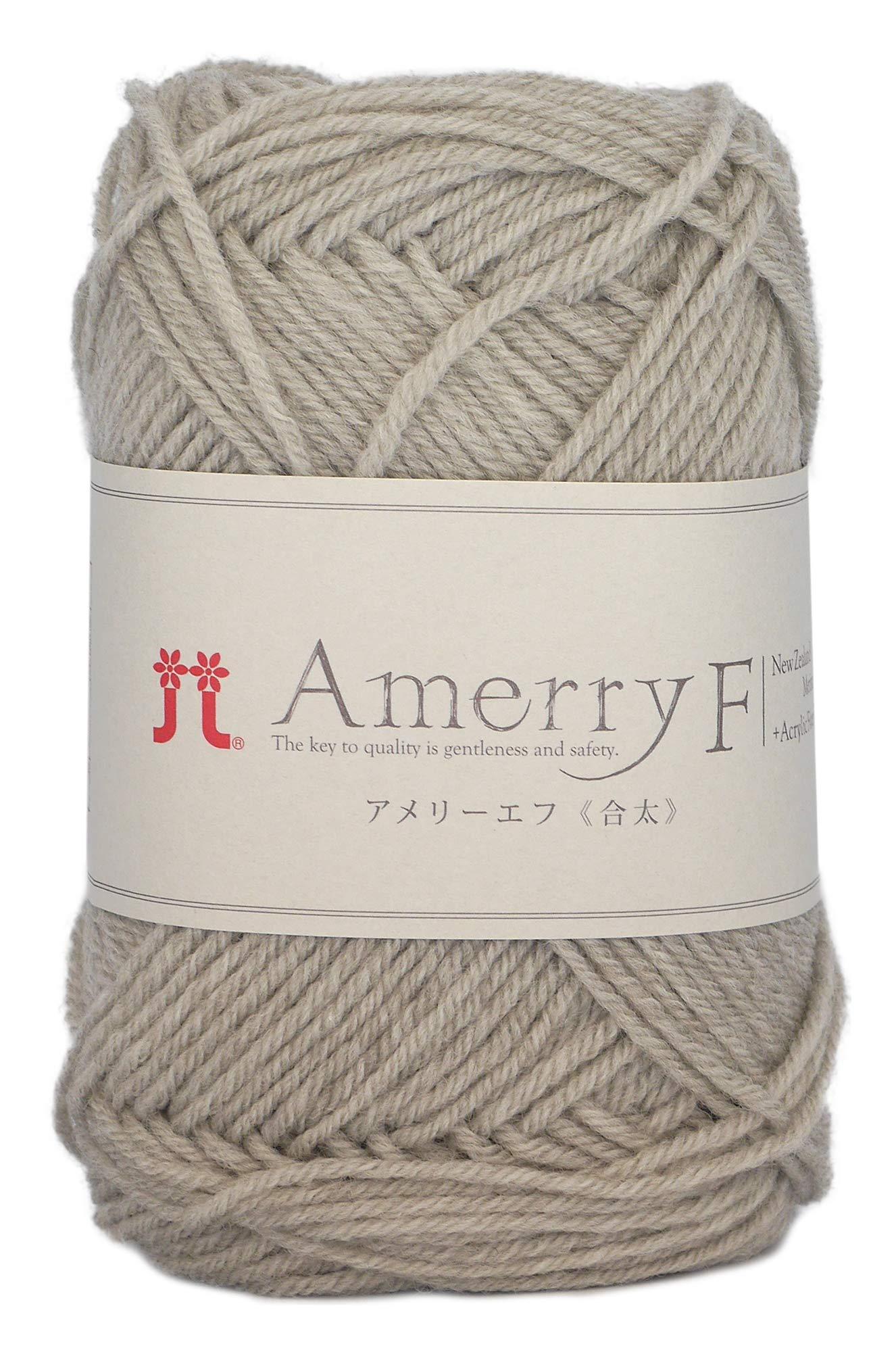 Hamana Wool Amelie F Medium Weight col.522 Gray Family 30g Approx. 130m 2458