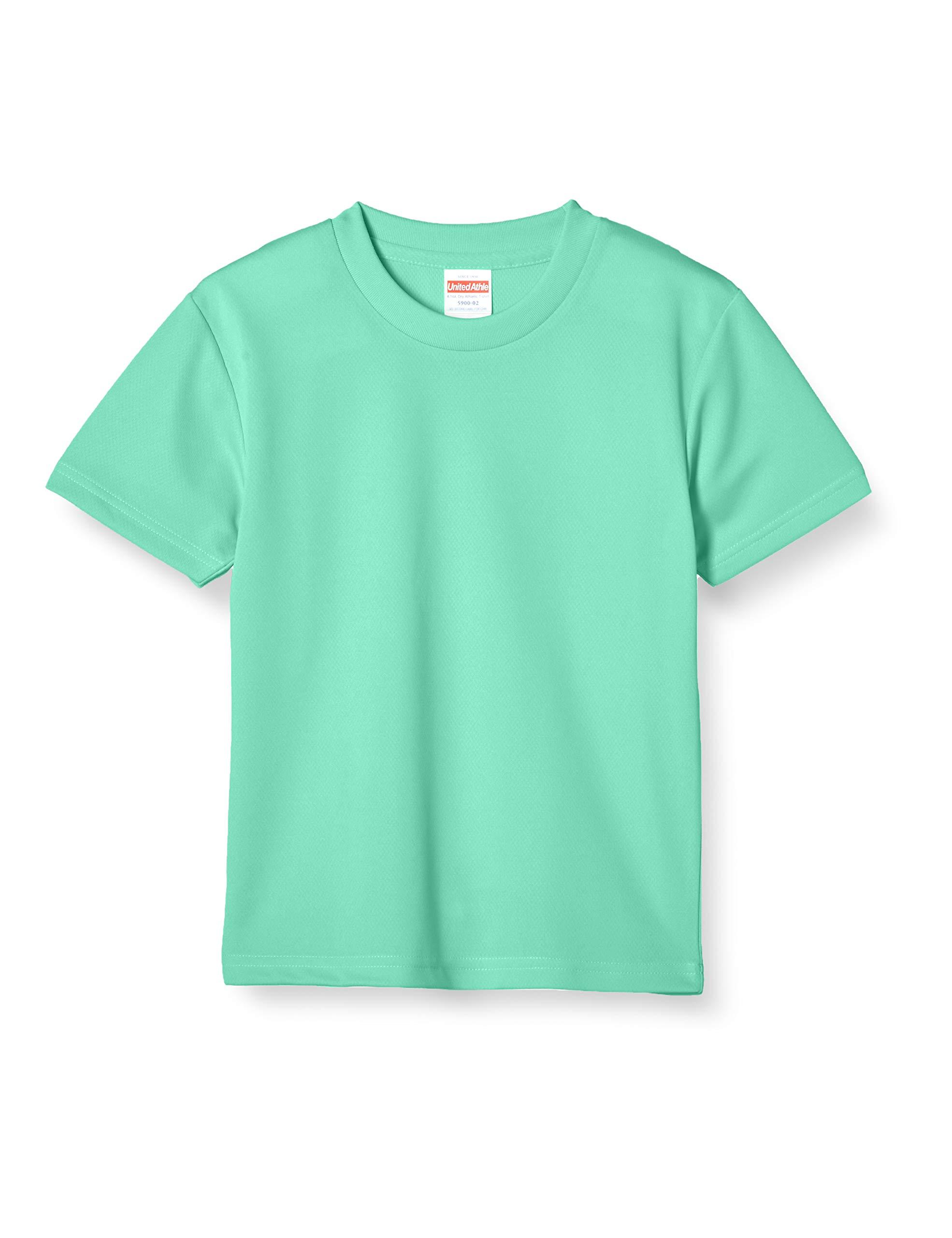 [United Athle] T-shirt 4.1oz Dry Athletic T-shirt Kids Mint Green Japan 140 (equivalent to Japanese size 140)