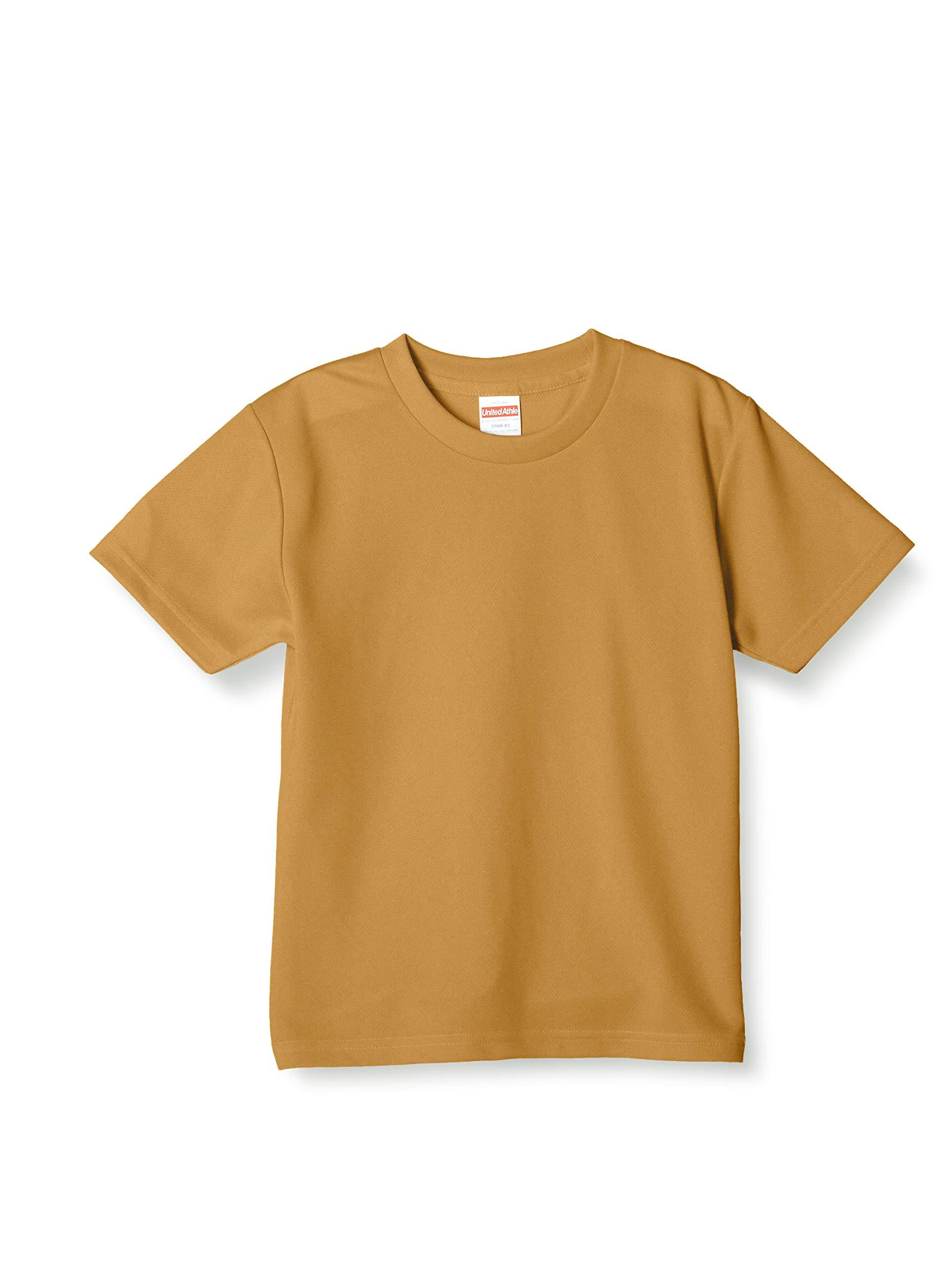 [United Athle] T-Shirt 4.1oz Dry Athletic T-Shirt Kids Coyote Japan 140 (Equivalent to Japanese Size 140)